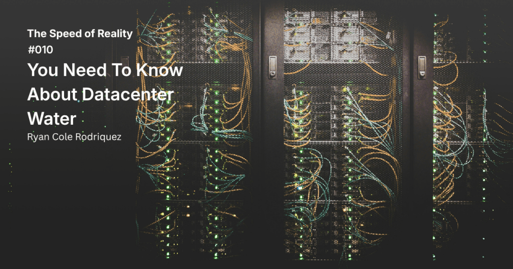 You Need To Know About Datacenter&nbsp;Water