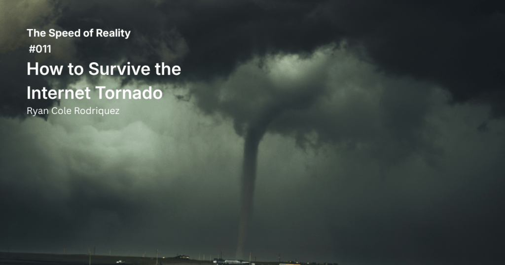 How to Survive the Internet&nbsp;Tornado